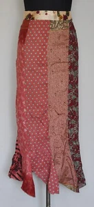 Sarong Dress Women Reversible Bikini Cover Up Beach Sari Casual Wrap Skirt 9100 - Foto 1 di 1