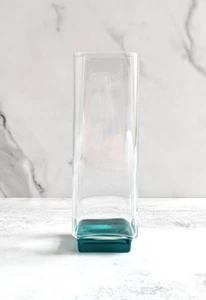 Vintage Luigi Bormioli Van Gogh Aqua Teal Highball Blown Glass Italy Replacement - Picture 1 of 5