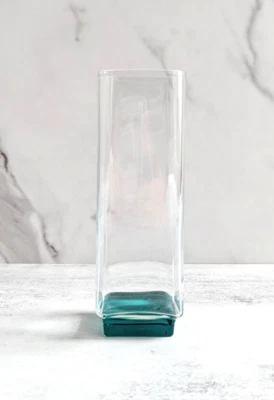 De colección Luigi Bormioli Van Gogh Aqua Teal Highball Vidrio Soplado Italia Repuesto Foto 1 de 4