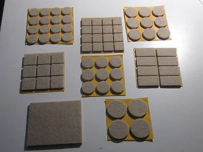 Filzgleiter selbstklebend "PREMIUM" 4,5 mm stark, verschiedene Größen - Bild 1 von 4