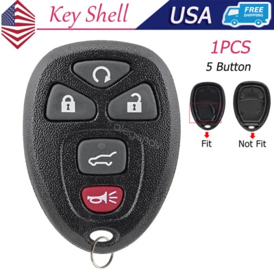Repuesto Arranque Remoto Llavero Carcasa Pad Estuche 5b para Buick Enclave 2008-2016 Foto 1 de 4