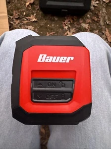 BAUER LASER LEVEL 20203L-B 40 ft. AUTOIVELACIÓN Cross line nivel láser 57529 - Imagen 1 de 5