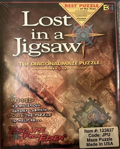 Lost In A Jigsaw "Mejor" Puzzle Del Año De Colección 1997 Sellado Nuevos Juegos Buffalo - Imagen 1 de 2