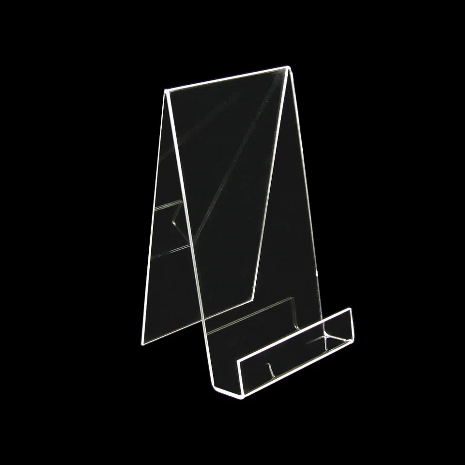 Buchständer, Buchstütze, Acryl, klar,  24,5 cm hoch, Neu (753) - Bild 1 von 1