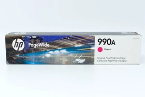 HP 990A - Original PageWide Cartridge Magenta (M0J77AN) -EXP 04/20- NEW - Picture 1 of 3