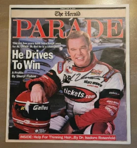 Al Unser Jr. Autographed Parade Magszine June 18 2000 Auto Racing - Picture 1 of 1