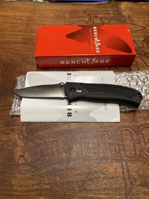 RARO/DESCONTINUADO Cuchillo Plegable Mini Emboscada Hecho en Banco 10210-Taiwán-‘CLASE ROJA’ Foto 1 de 4