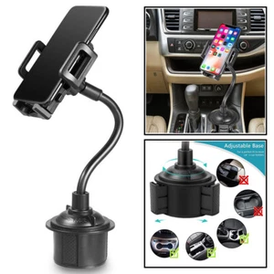 Universal Car Mount Adjustable 360° Cup Holder Stand Cradle For Mobile Phone GPS - Picture 1 of 12