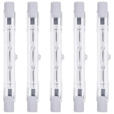 5 PCS R7s 78mm 120V 100W T3 J Type Double Ended Bulbs 3.13" US NEW- - Image 1 of 4