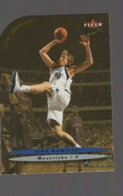 NOWITZKI Ultra Fleer Die Cut GOLD Medallion~ 2003-2004 - Image 1 of 4