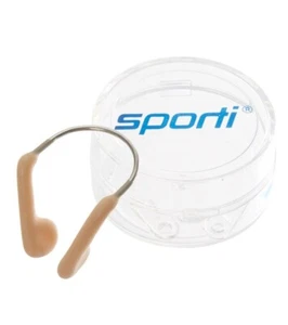 Sporti Lightweight & Waterproof Competition Silicone Swim Nose Clip - Picture 1 of 3