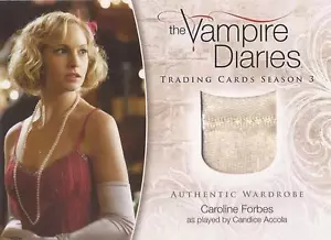 Vampire Diaries Season 3 - M-13 SEAM VARIANT "Caroline Forbes" Wardrobe Card - Picture 1 of 1