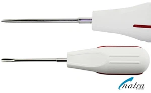 white Dental Root Elevator 4 mm Red Oral Surgery PDL Luxating Tooth loosening - Picture 1 of 2