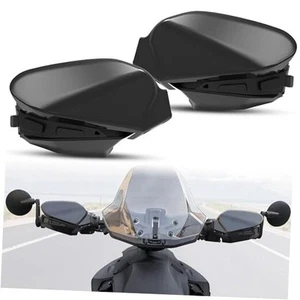 Wind Deflectors for Can Am Ryker, Black Plastic Handguards Hand Protector Air - Picture 1 of 7