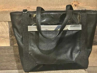 BCBG Paris Mujer Negro Bolso de Mano/Bolso de Hombro Bolso de Gran Tamaño Boho-chic Foto 1 de 4