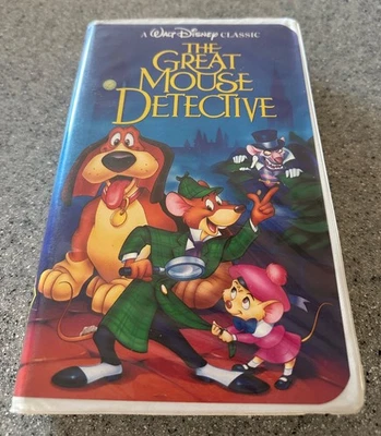 Vintage 1992 DISNEY Black DIAMOND Classics The Great Mouse Detective on VHS - Image 1 of 4