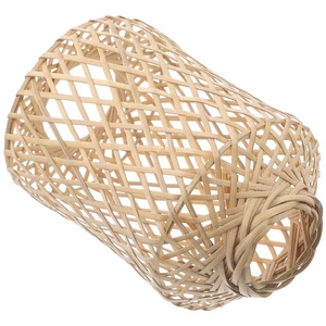Bamboo Lampshade Chinese Hanging Decorative Shades Woven Pendant - Picture 1 of 12