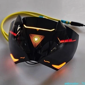 Zenless Zone Zero Trigger Half Face Mask LED Light 7Emotions Change Eye Mask Toy - Picture 1 of 10