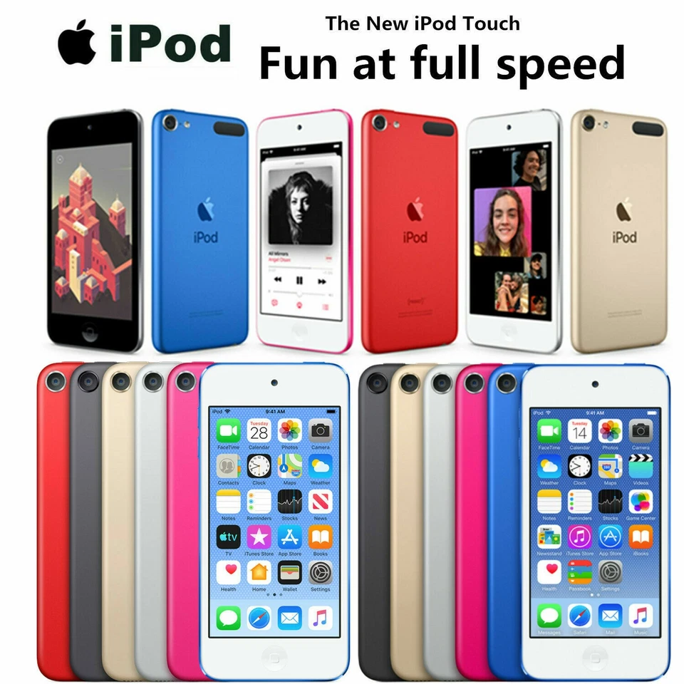 NEW Apple iPod touch 5 6 7th Gen 16/32/64/128/256GB MP4 Player - Image 1 of 4