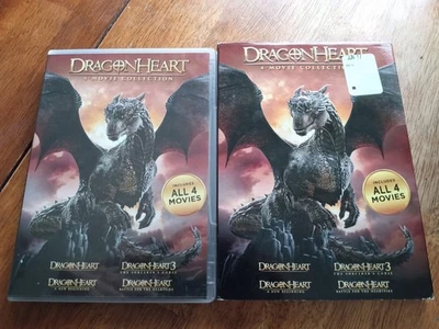 Dragonheart: 4-Movie Collection (4-Disc DVD) Sean Connery Dennis Quaid - Image 1 of 2