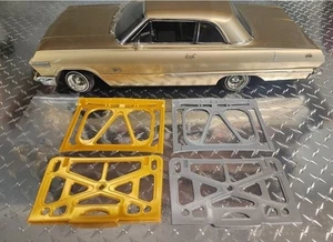 Sac City RC Trunk & Hood Reinforcement Support & Hinge Kit Redcat Sixtythree - Picture 1 of 10