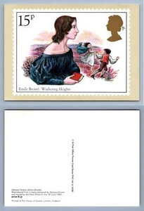 Emily Bronte Wuthering Heights / Famous People - 1980 PHQ #44c Unused Card - Picture 1 of 1