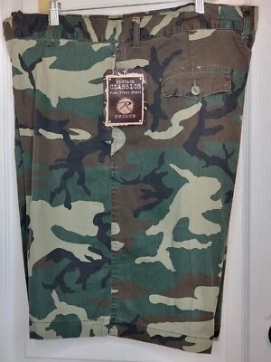 Rothco Cargo Shorts Men's Size XL - Ultra Force BDU Jungle Camo Military Utility - Image 1 of 4