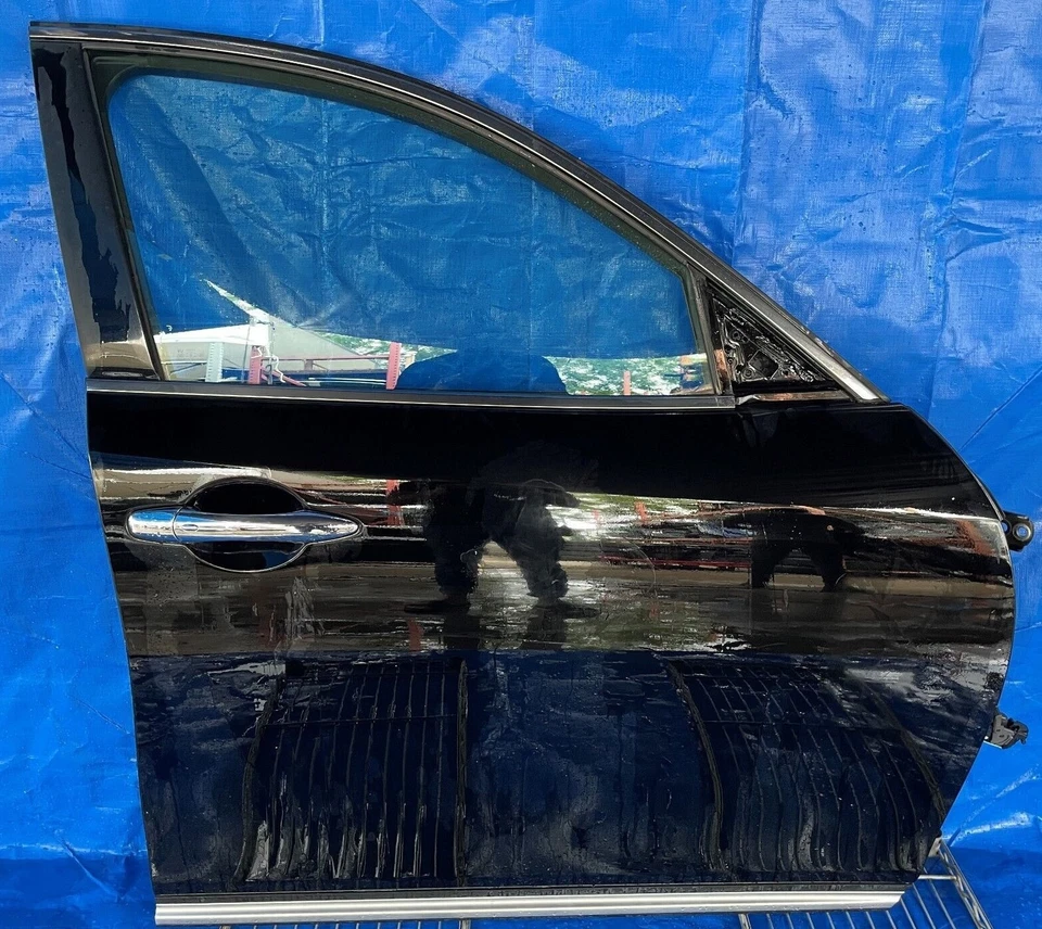 ⭐2009-2012 INFINITI FX35 FX50 FRONT RIGHT SIDE DOOR ASSEMBLY BLACK # NB1-DRU1199 - Image 1 of 4