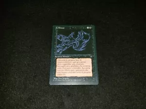 MTG 1x Legends black rare MP Italian FBB The Abyss - Reserved List - Picture 1 of 2