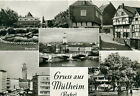Vintage German Gruss aus Mulheim Ruhr Postcard, 1958, Posted