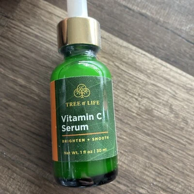 ДЕРЕВО ЖИЗНИ витамин С сыворотка для лица и всех типов кожи 1 жидкая унция /4 - Изображение 1 из 4