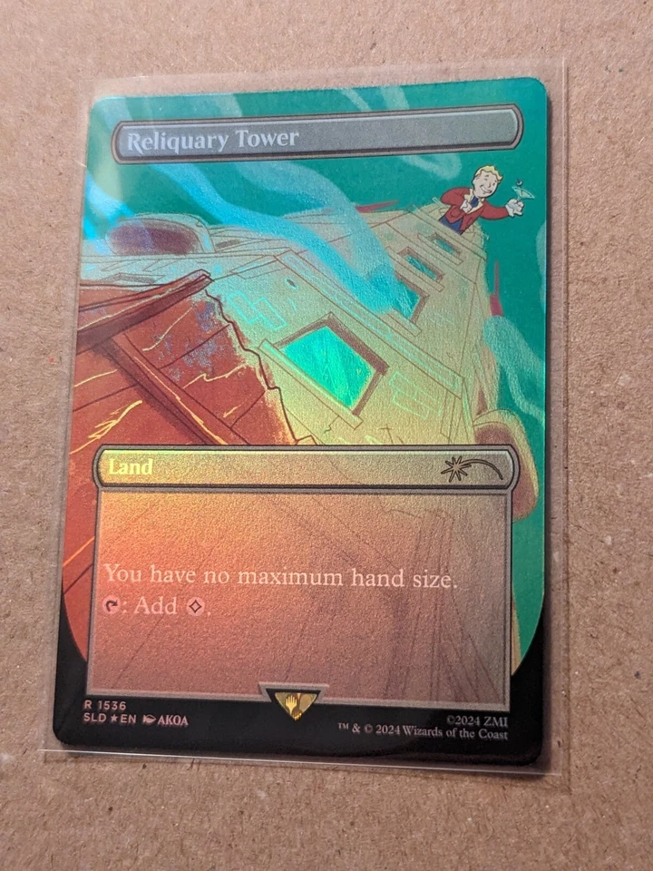 Reliquary Tower *FOIL* Secret Lair Fallout®: Points of Interest  MTG NM Unplayed - Image 1 of 1