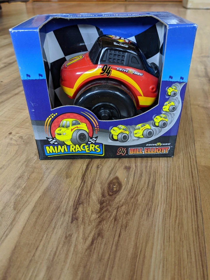 NASCAR ERTL Mini Racers Bill Elliott #94 McDonald's Toy Vehicle