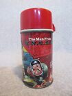 Best-On-ebay 1966 MAN FROM UNCLE Tv SPY Action METAL THERMOS Condition #9+ 