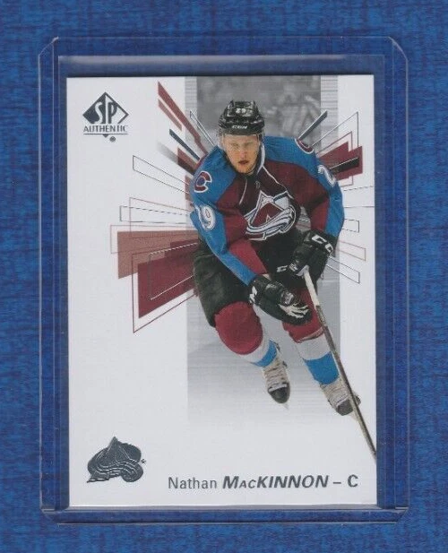 2016-17 Upper Deck SP Authentic Hockey # 3 Nathan MacKinnon - Image 1 of 2