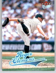 2004 Fleer Ultra Roger Clemens Base Card MLB PWE Yankees #186 - Picture 1 of 2