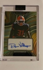 DEVON WITHERSPOON #/10 AUTO FOOTBALL WILD CARD WILDCHROME 2023