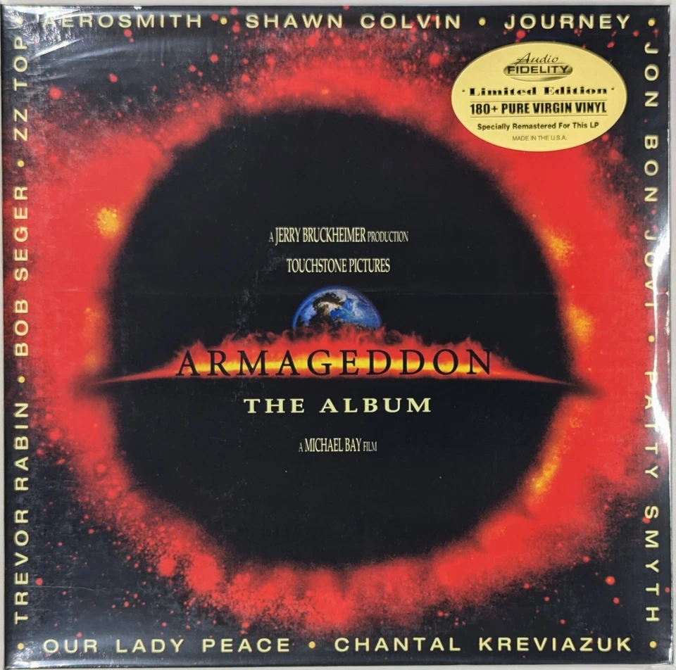 Armageddon The Album SEALED limited & numbered 180 Gram Red 2LP Audio Fidelity — 第 1/1 张图片