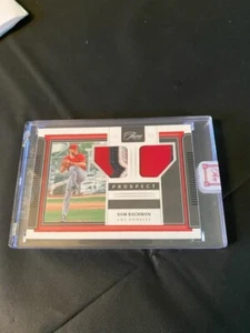 2022 THREE AND TWO SAM BACHMAN ENCASED 4 COLOR DUAL PATCH RC SP 7/7 - Picture 1 of 2