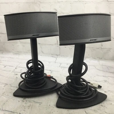 Bose Companion 5 Multimedia Speaker System Left & Right 4 Pin Connectors - Image 1 of 4