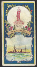 HILL - BATTLESHIPS & CRESTS - #13 HMS HEBE