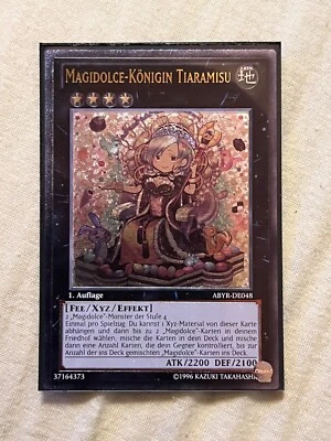 YuGiOh - Magidolce-Königin Tiaramisu | ABYR-DE048 | Ultimate Rare | Deutsch - Bild 1 von 2