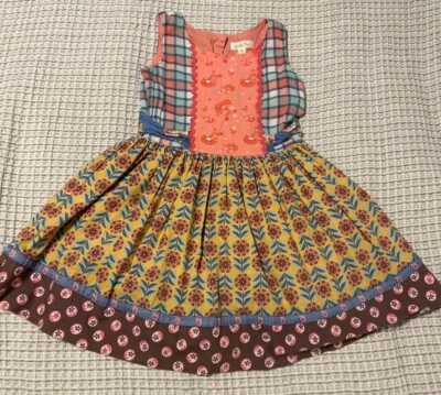 Matilda Jane Bethany Fancy Shasta Dress Girls Friends Forever Size 4 - Image 1 of 2