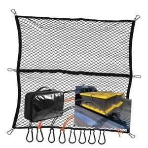 Cargo Net for Pickup Truck Bed, Highly Elastic Truck Bed Cargo Net, 4' X 4' - Picture 1 of 7
