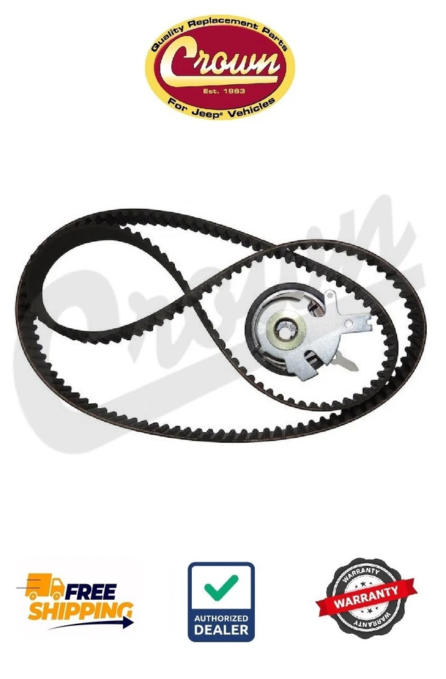 Nuevo kit de correa de ajuste para Jeep Wrangler 2,8 L CRD 07-18 68031478AA Foto 1 de 1