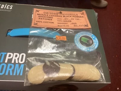 Parches secos precortados Ox-Yoke 100 paquetes de carga bozal de polvo negro Foto 1 de 2