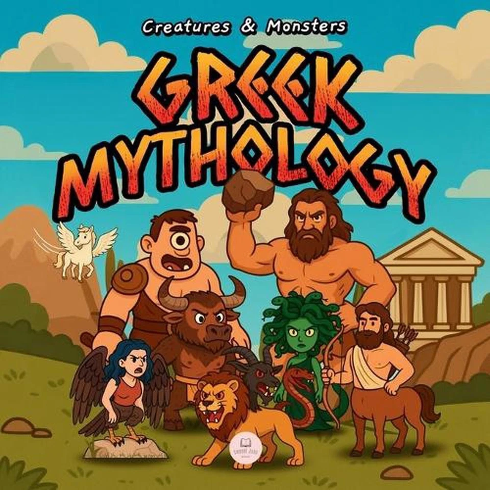 Greek Mythology Creatures & Monsters for Kids: An Illustrated Guide to Discover  - Image 1 of 1