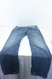 Jeans uomo vintage Guess Lincoln slim dritto leggermente invecchiato taglia 28 x 30 - Foto 1 di 8