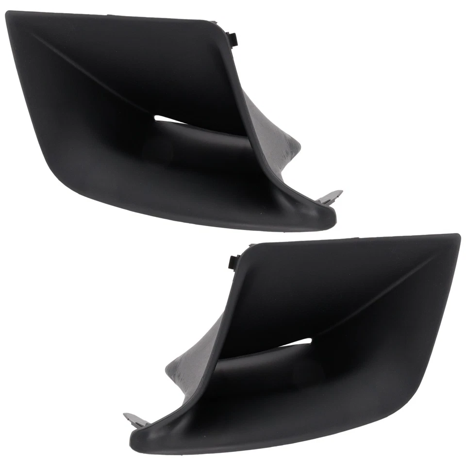Set of 2 Fog Light Covers Front Driver & Passenger Side Left Right Pair - Image 1 of 4