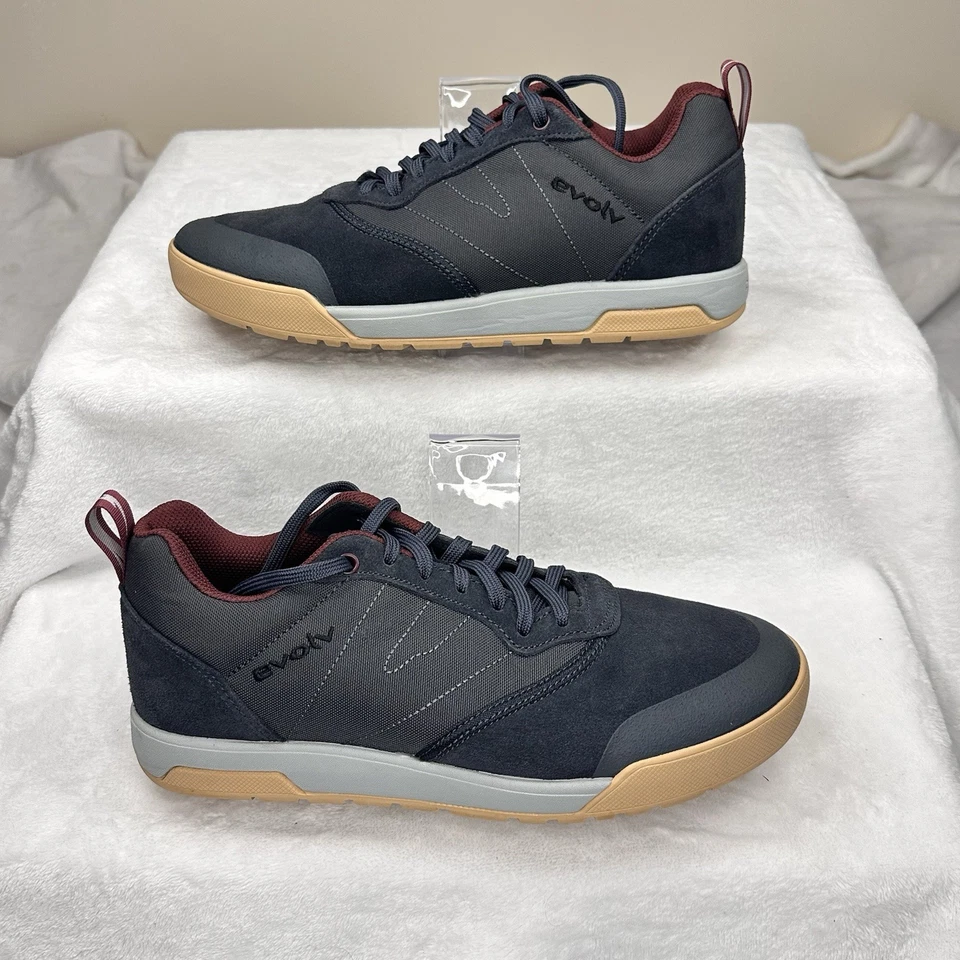 Evolv Rebel Climbing All Purpose Shoes Sneakers Grey Red Men's Size 8 Womens 9 - Image 1 of 4